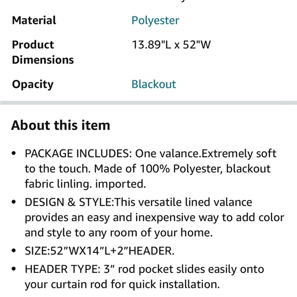 4 window curtain valances - silver & white tree branch design - Picture 3 of 12